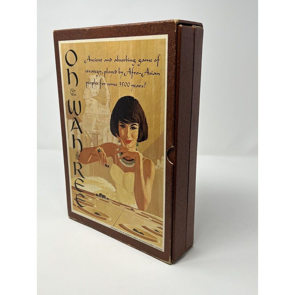 OH-WAH-REE 1962 3M Bookshelf Game of Strategy Complete
